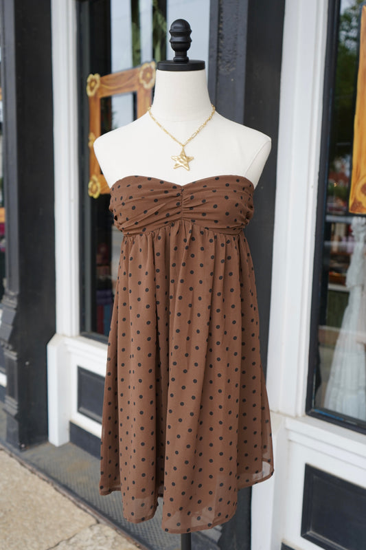 Jovie Polka Dot Mini Dress