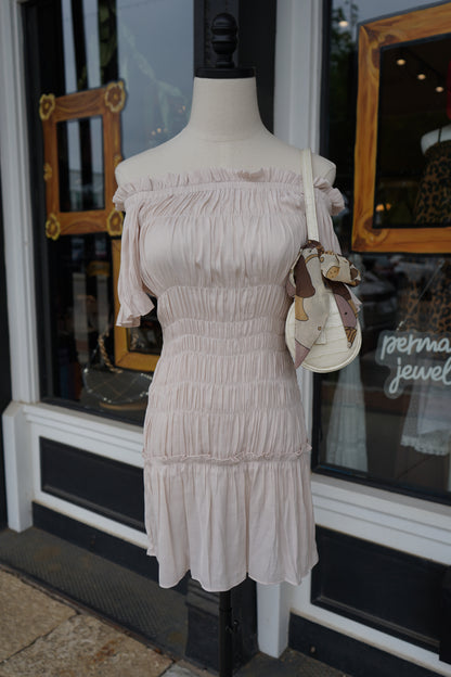 Ida Smocked Mini Dress