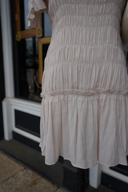 Ida Smocked Mini Dress