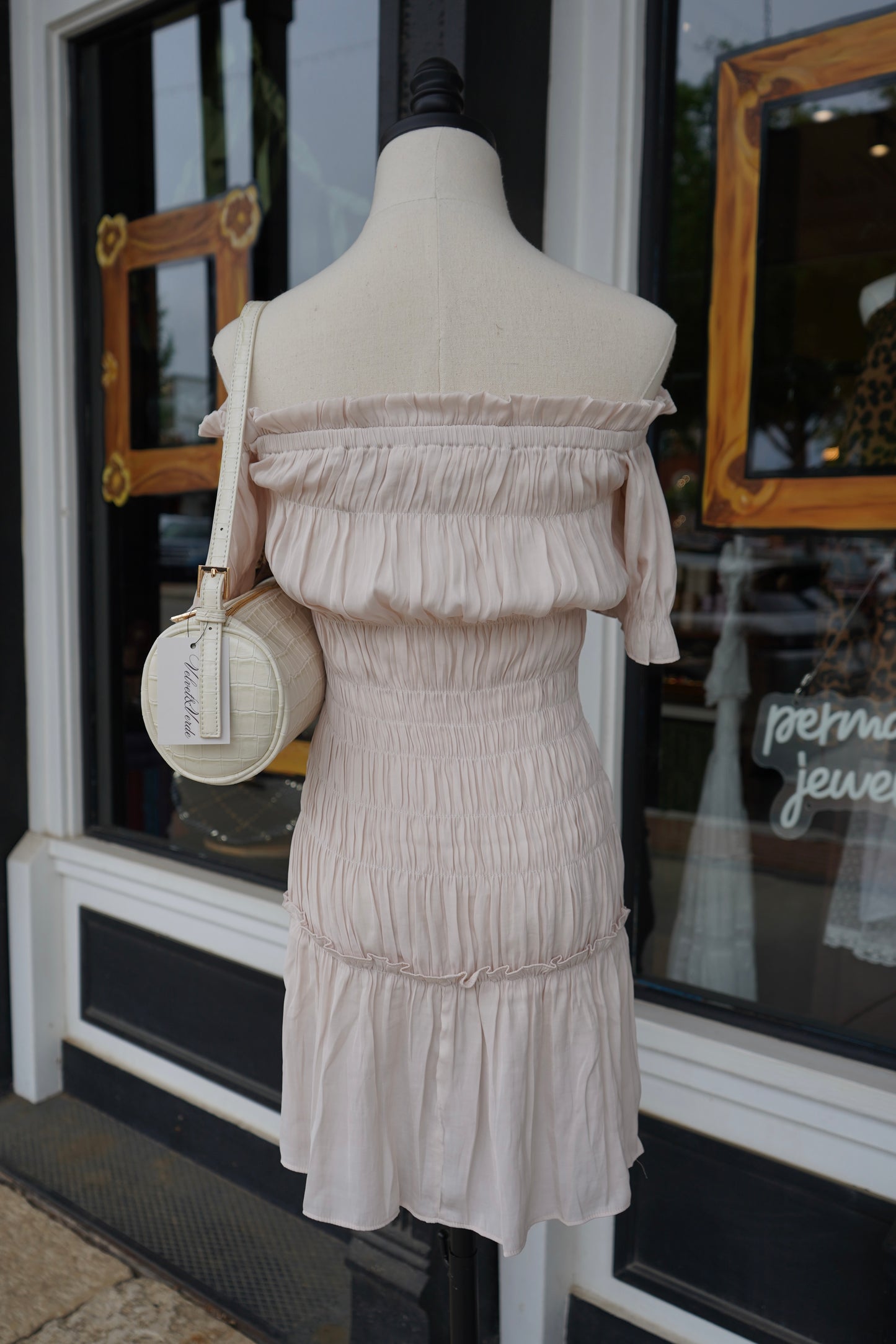 Ida Smocked Mini Dress