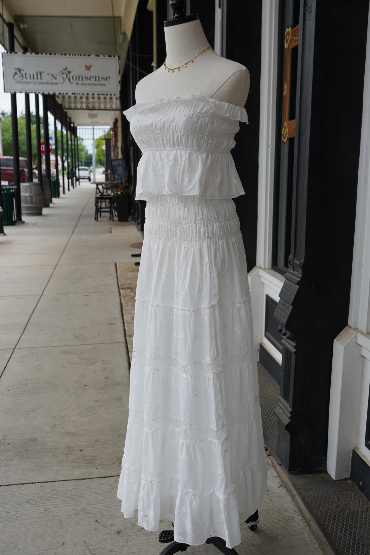 Spring Tiered Maxi Dress