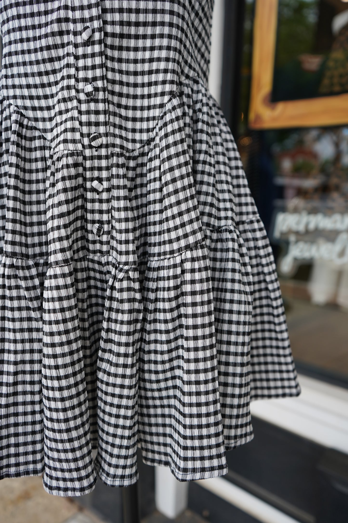 Holly Gingham Romper