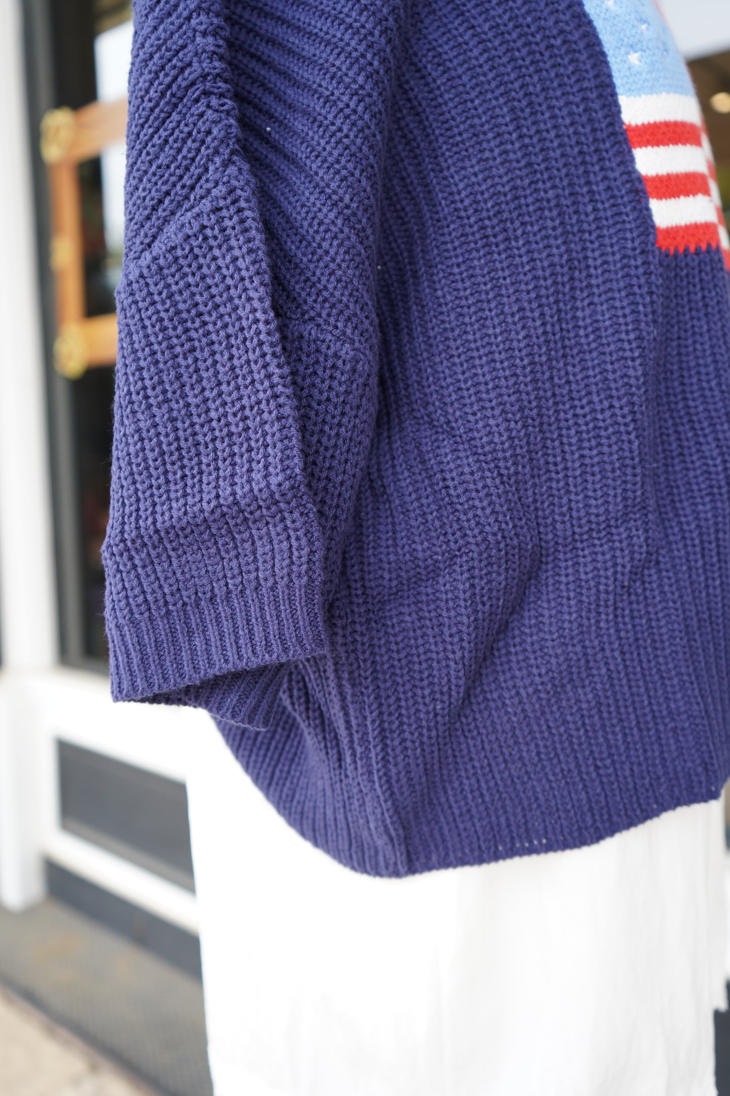 American Flag Sweater