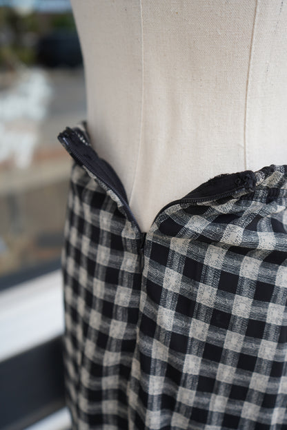 Kendall Gingham Lace Trim Set