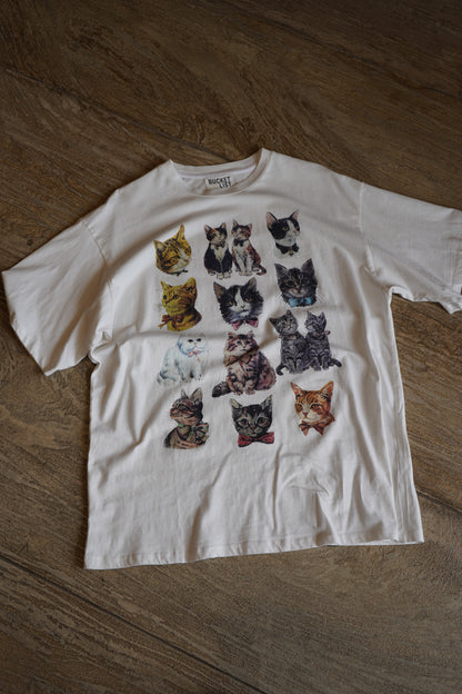 Lovely Cats Oversized Tee