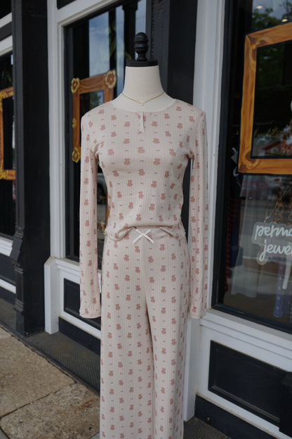 Beary Sweet Pointelle Set