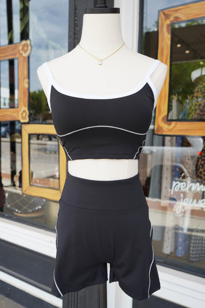 Bri Contrast Contour Top