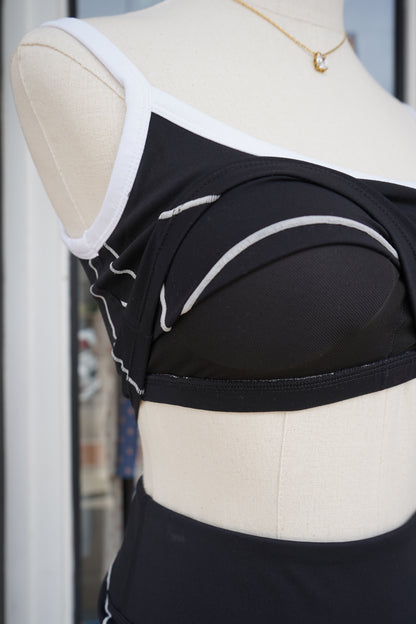 Bri Contrast Contour Top