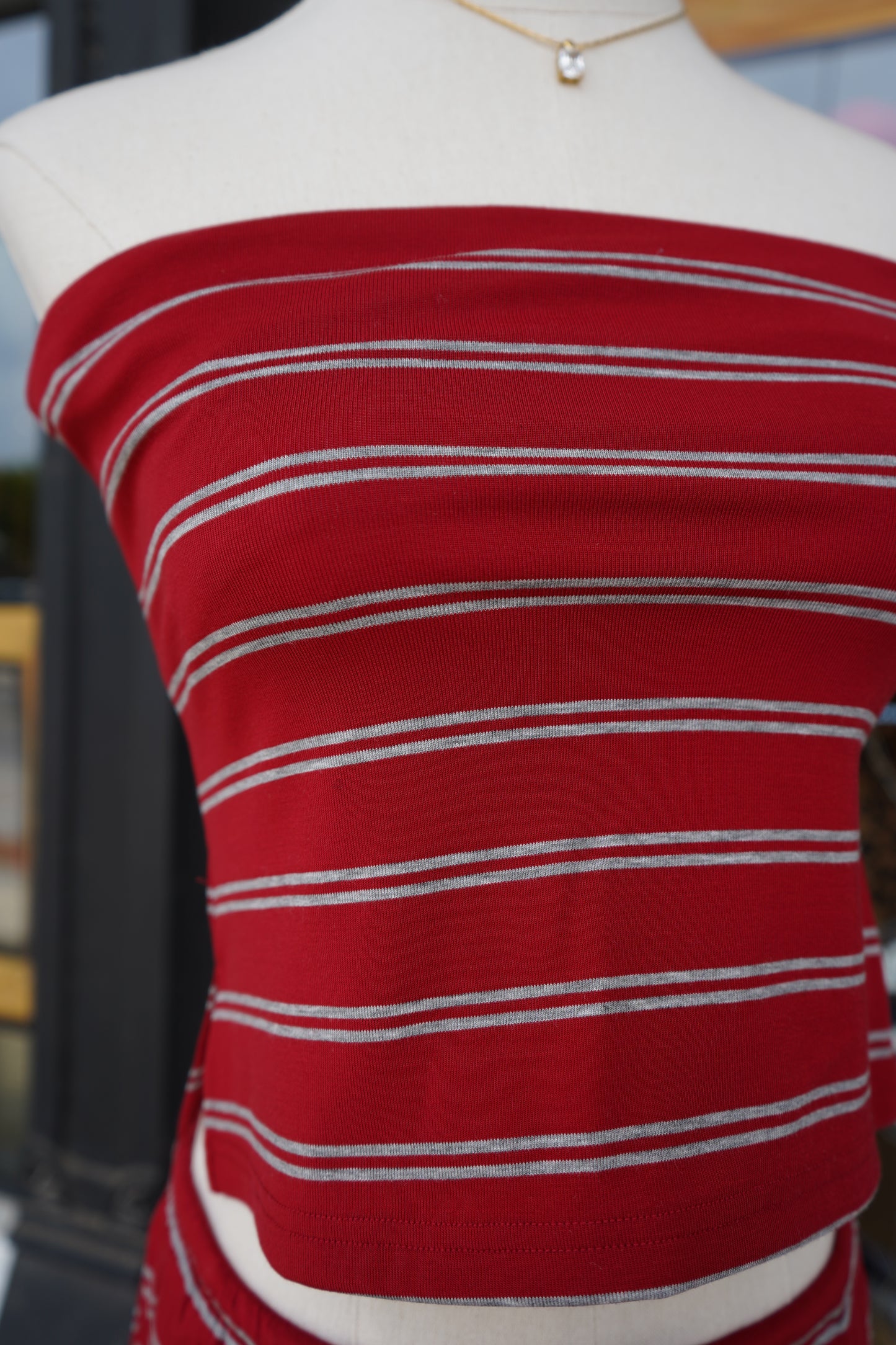 Avery Stripe Tube Top