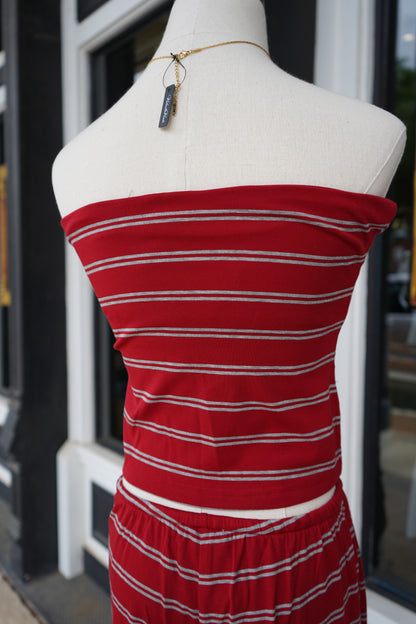 Avery Stripe Tube Top