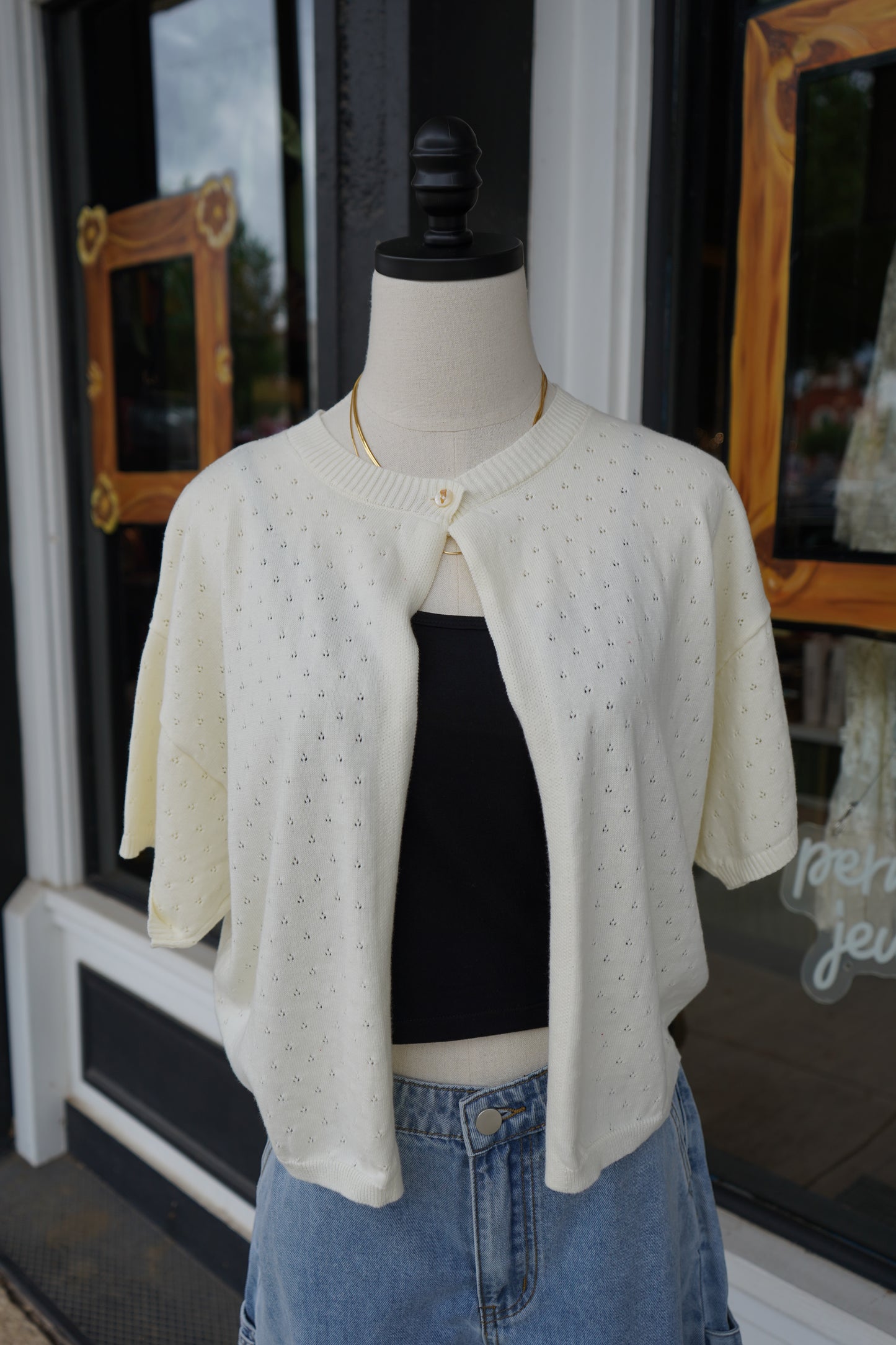 Ruby Open Cardi