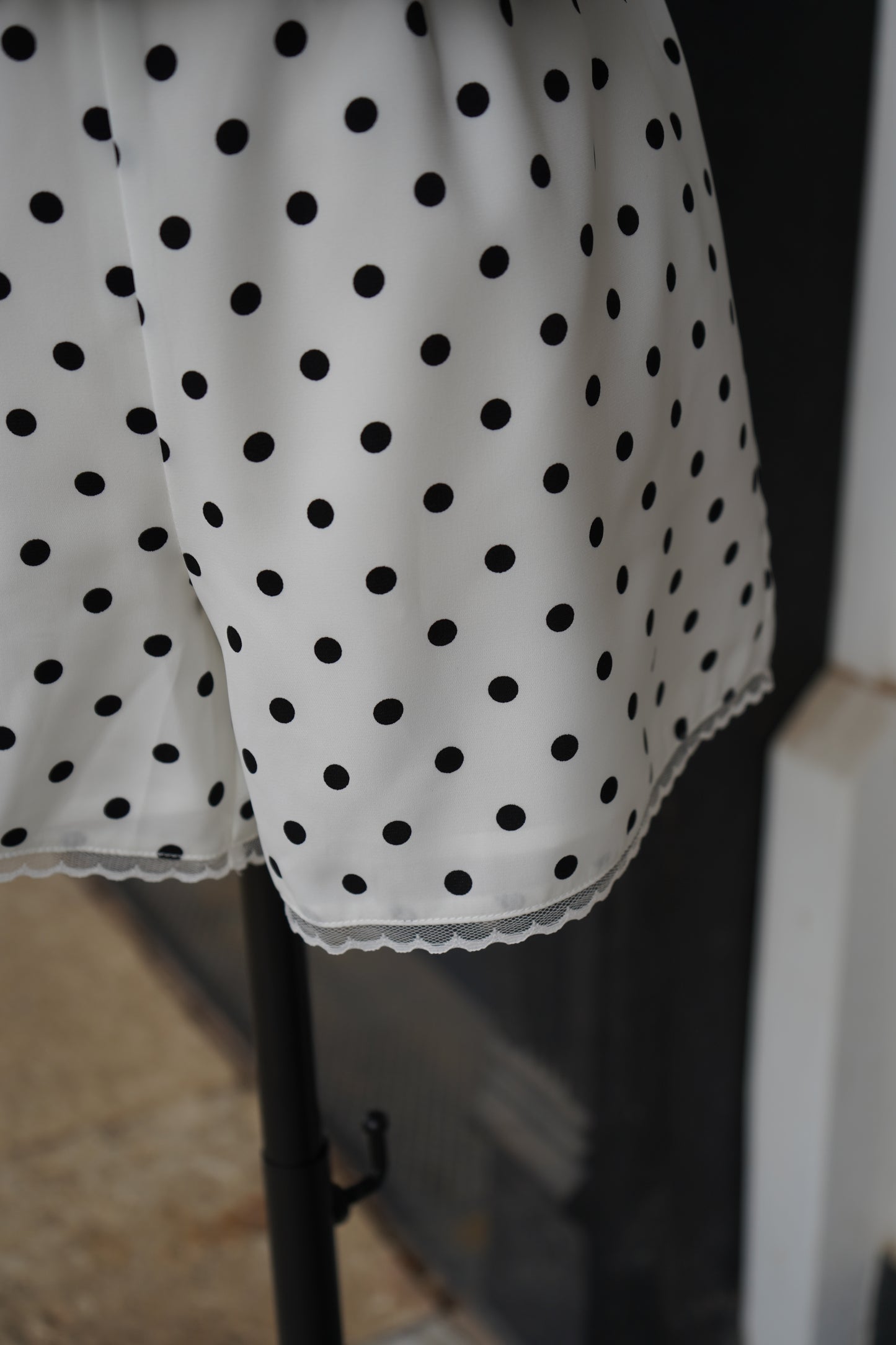 Demi Satin Polka Dot Shorts