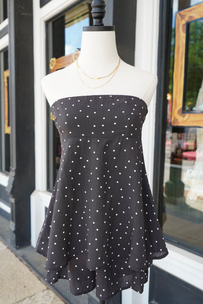 Iris Polka Dot Romper