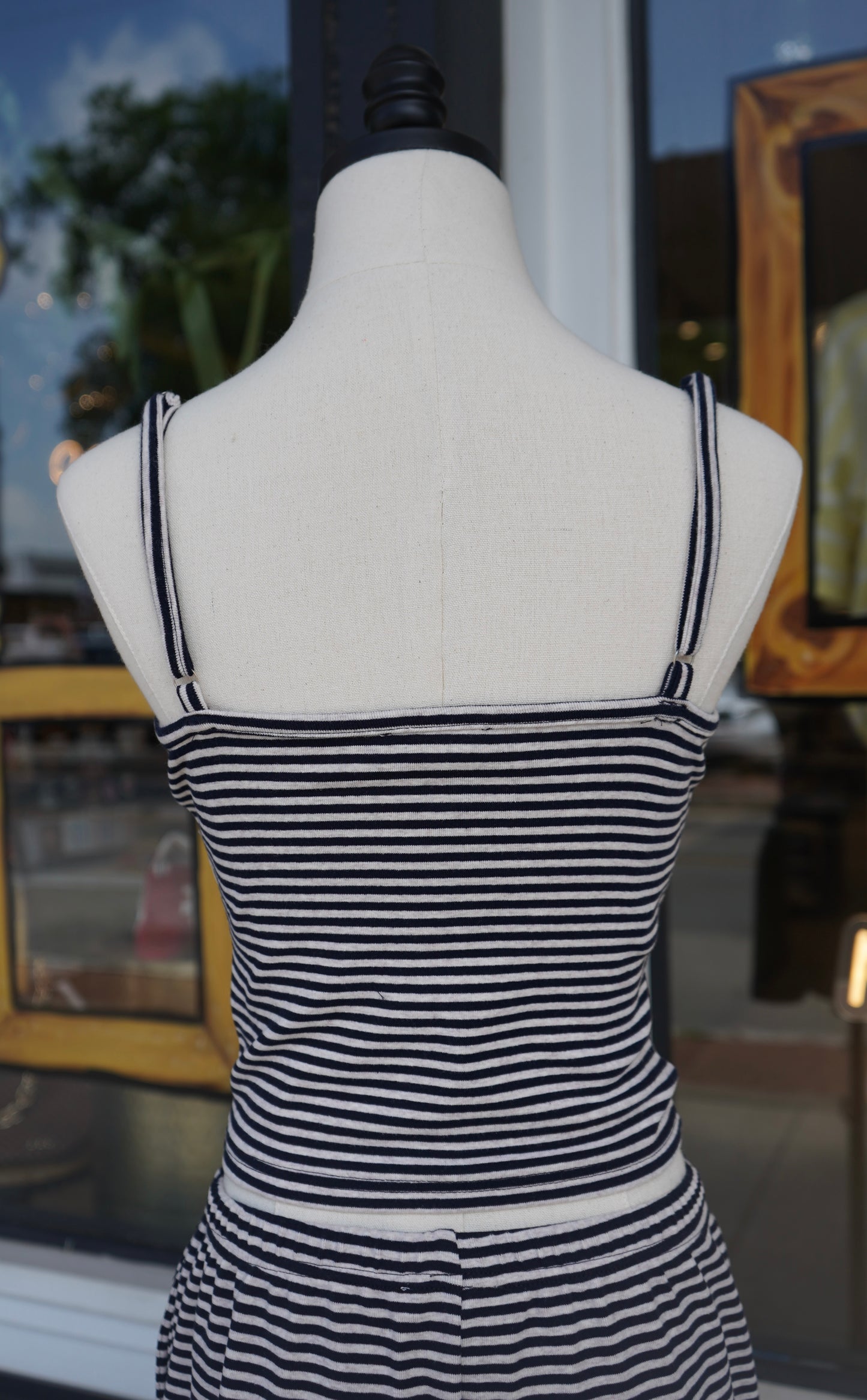Tatum Striped Sleeveless Cami Top