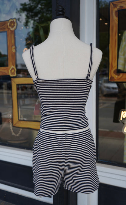 Tatum Striped Sleeveless Cami Top