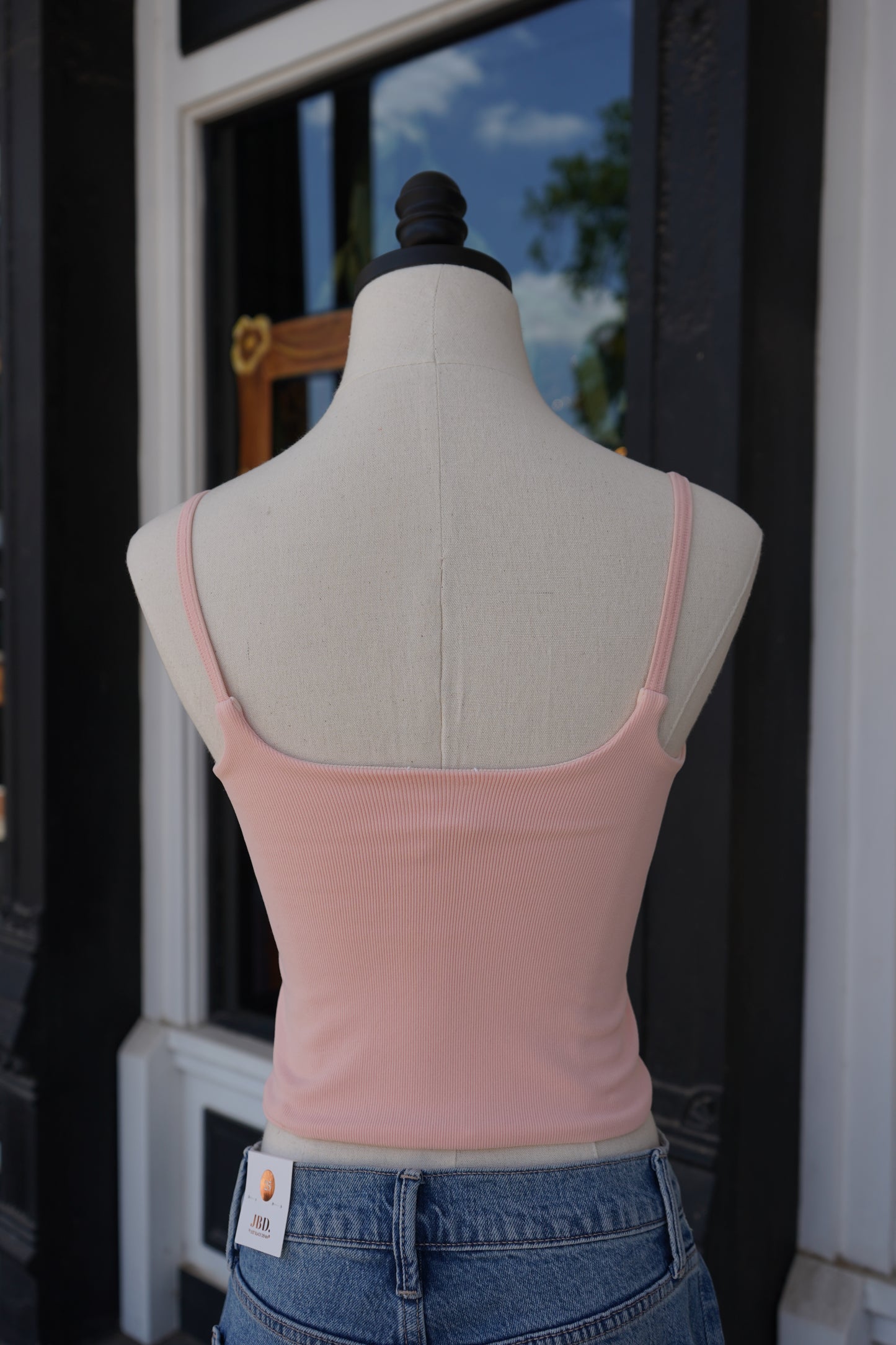 Kaylor Knit Striped Reversible Top