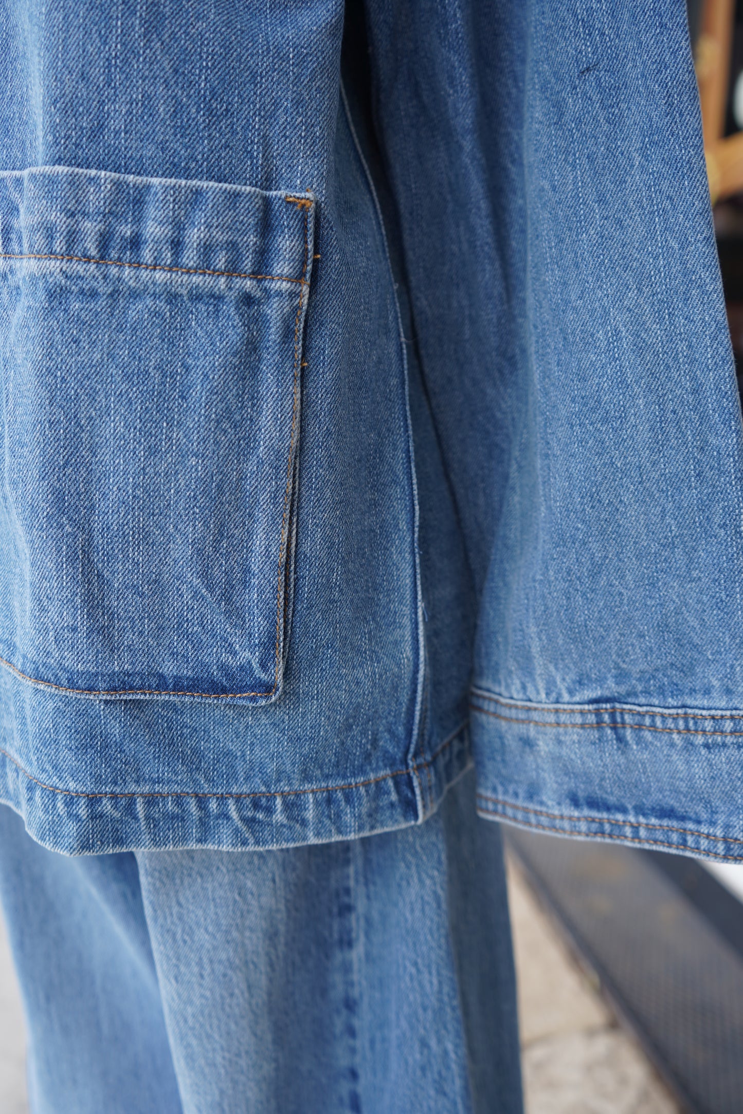 Rowan Corduroy Denim Utility Jacket