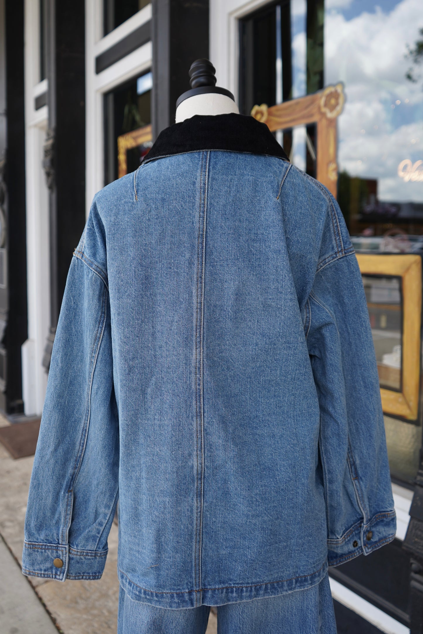 Rowan Corduroy Denim Utility Jacket