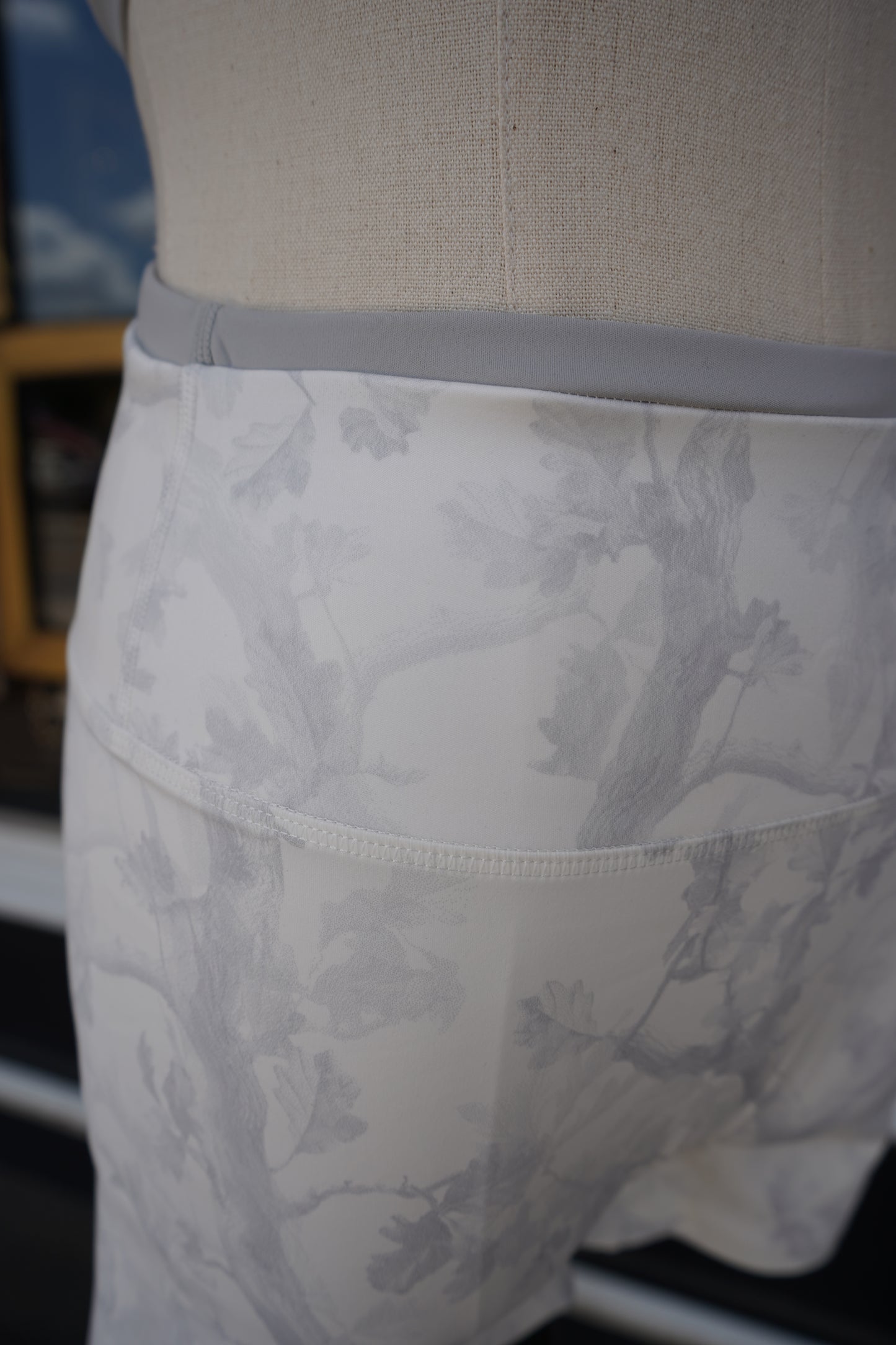 Camo Print Biker Shorts