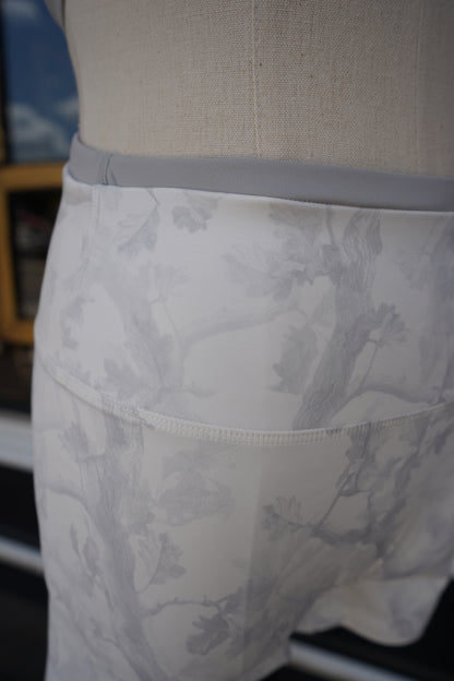 Camo Print Biker Shorts