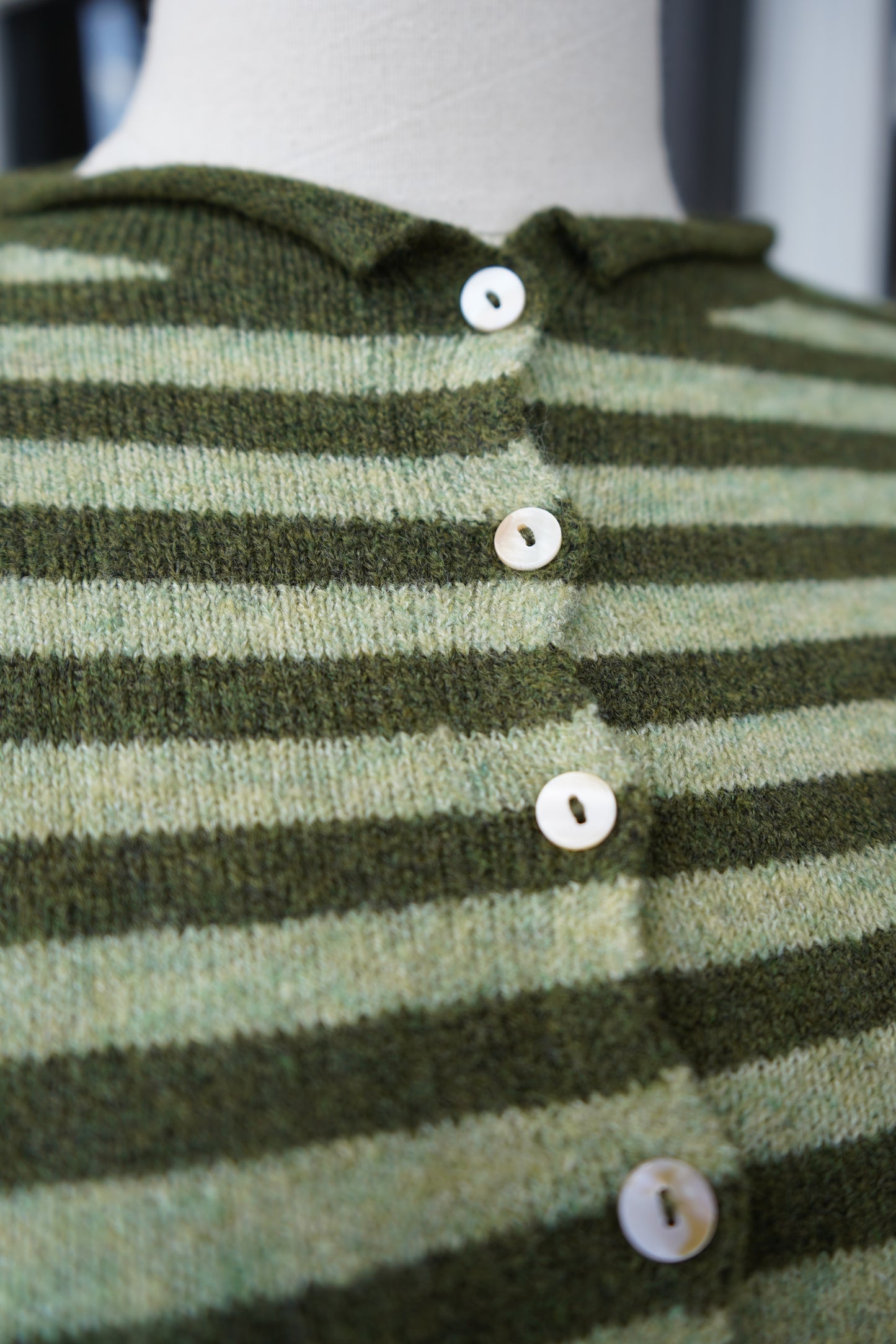Emma Cardigan | Chunky Stripe