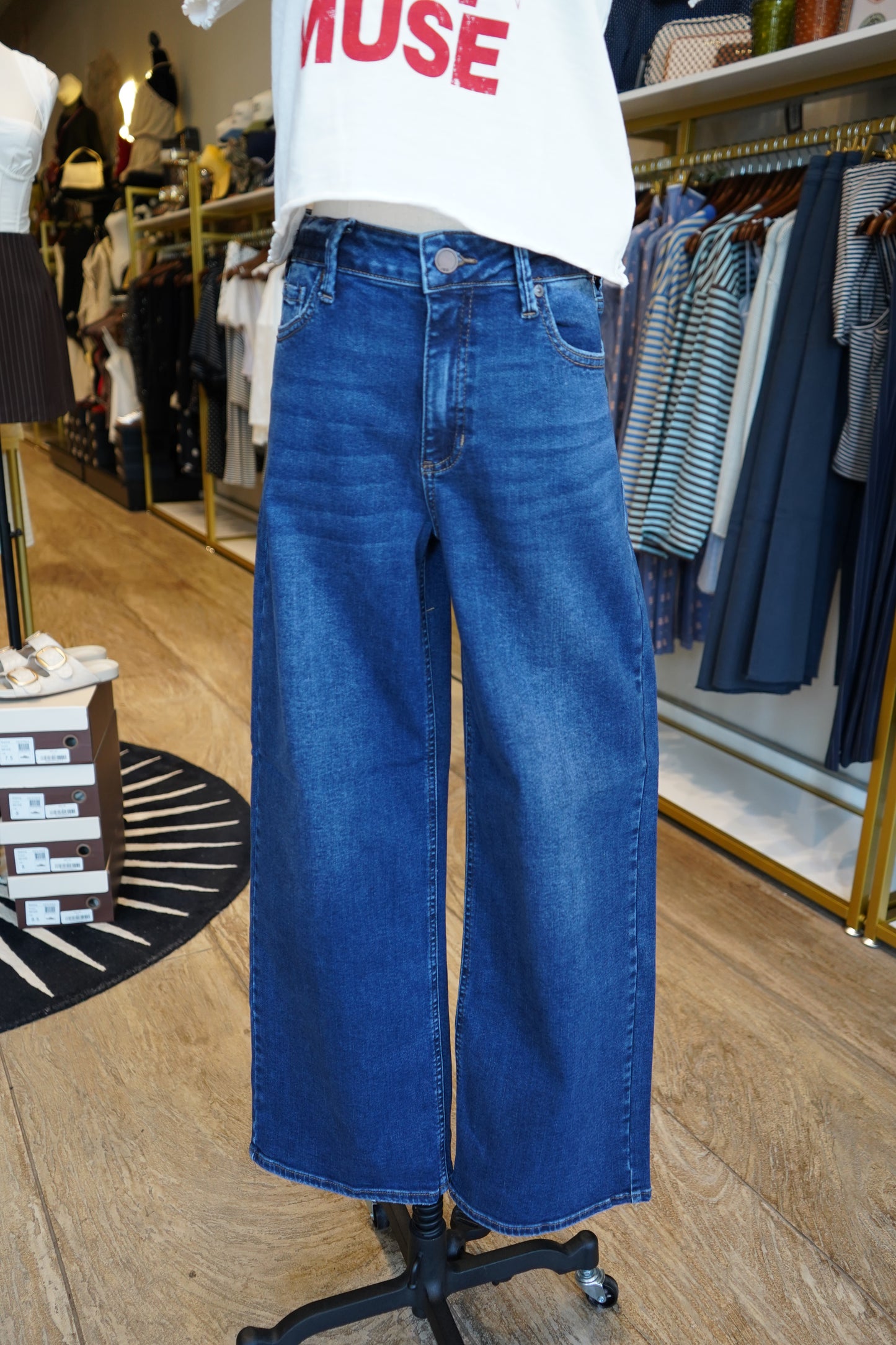 Carli High Rise Vintage Straight