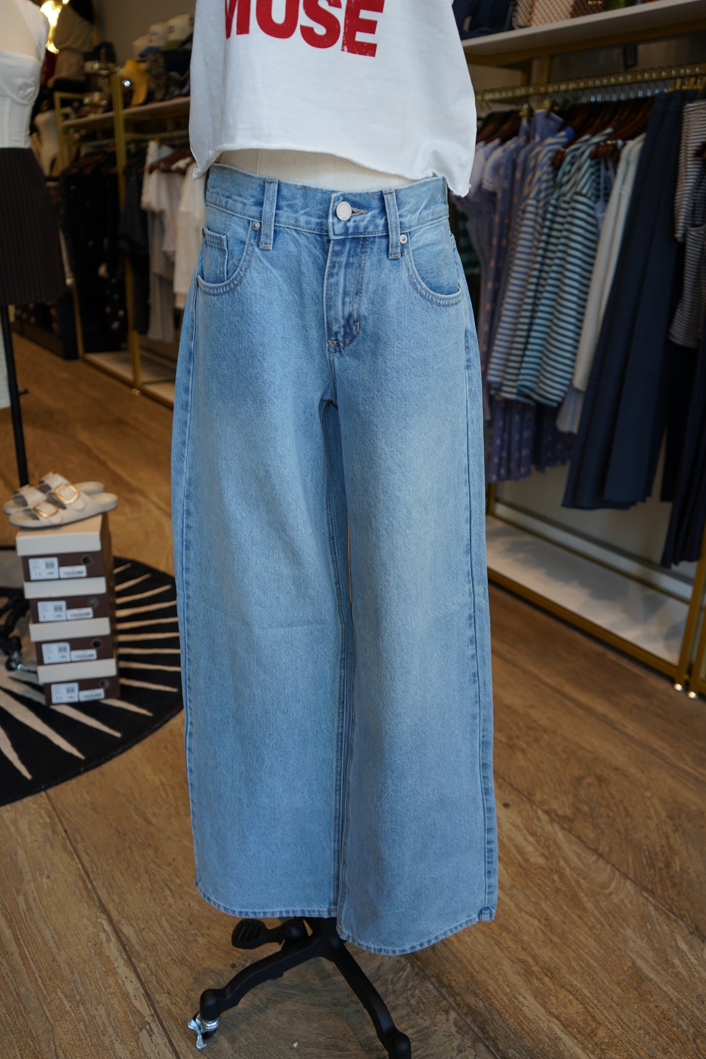Bailee Baggy Wide Leg Jean