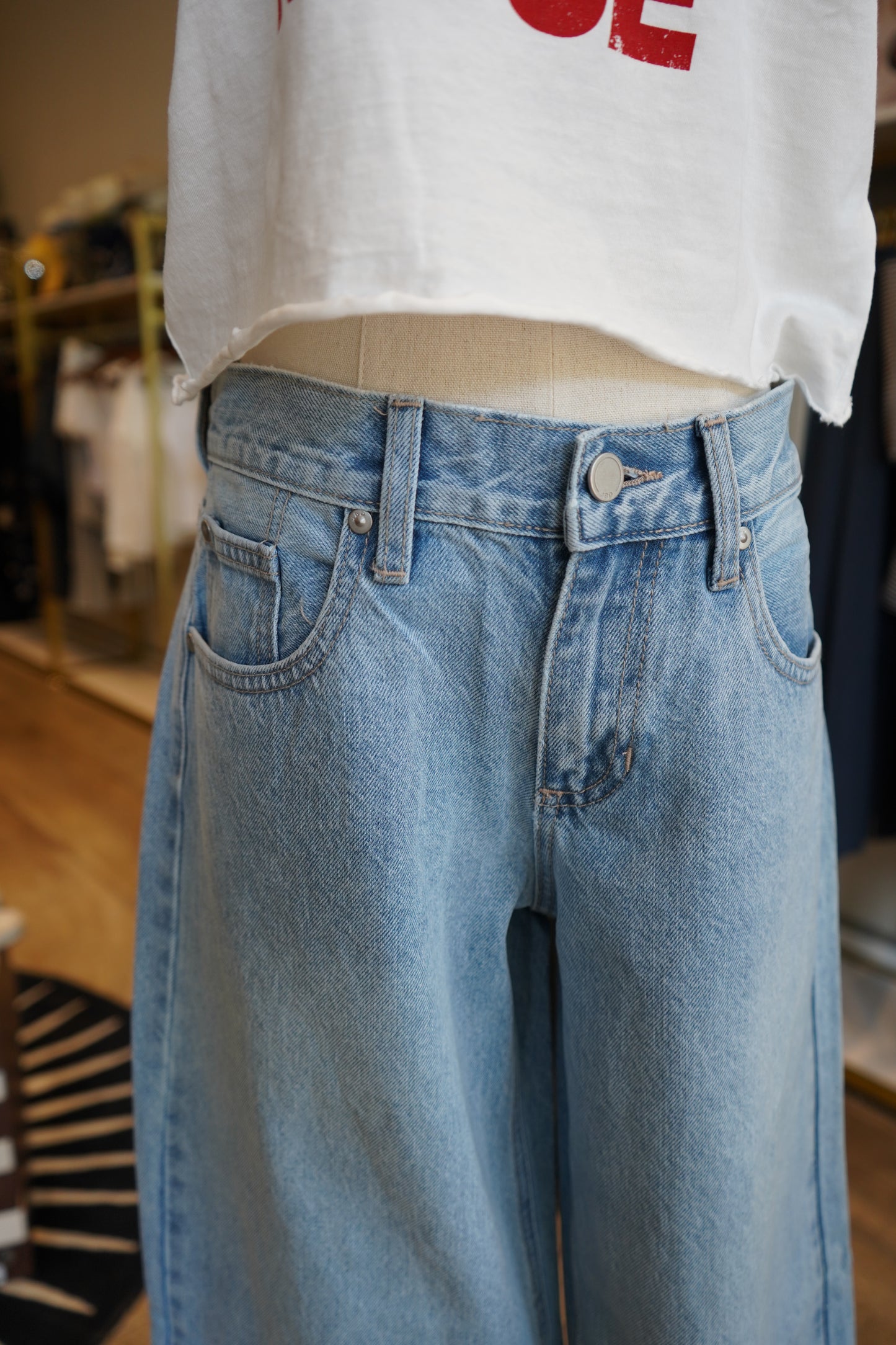 Bailee Baggy Wide Leg Jean