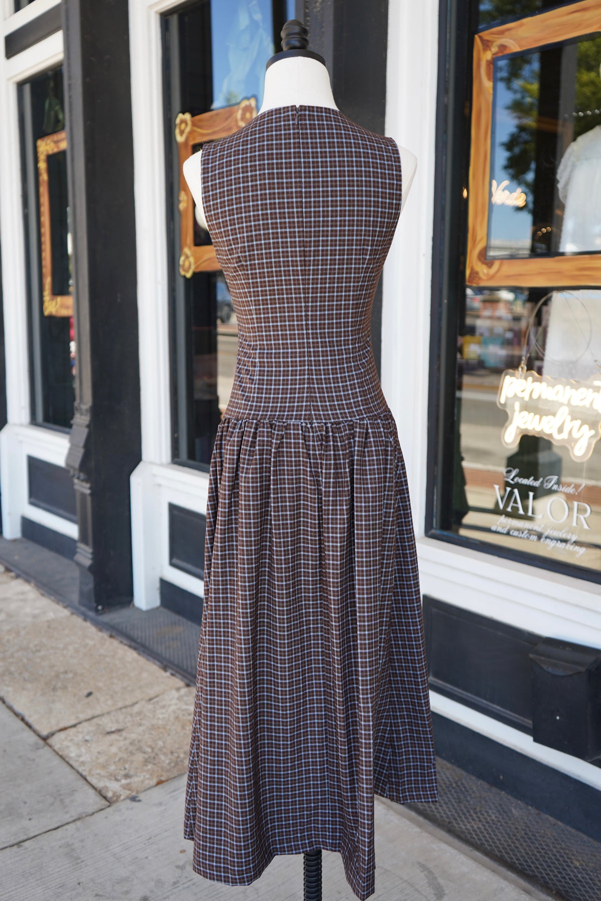 Meg Button Down Midi Dress