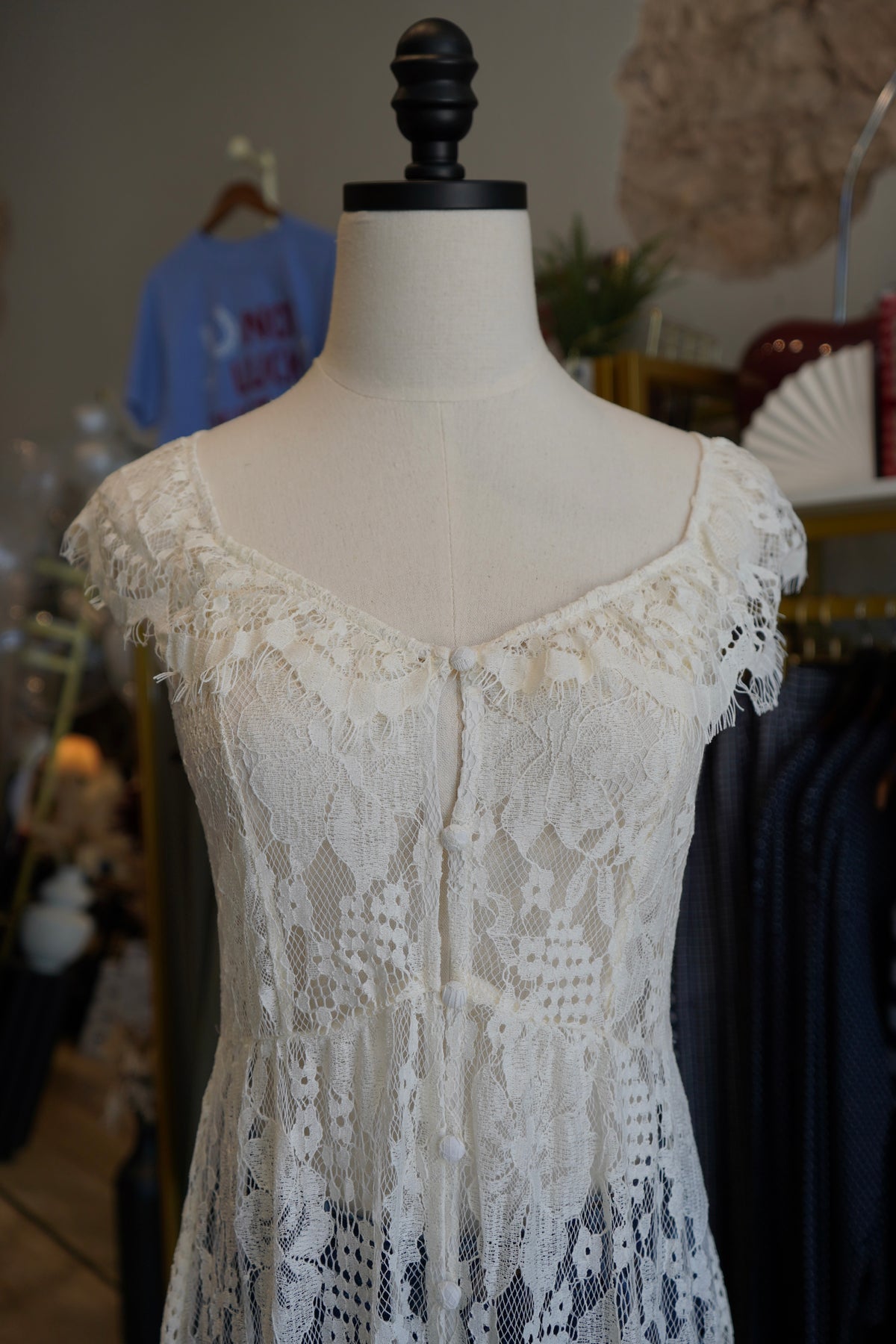 Lillian Lace Maxi Top