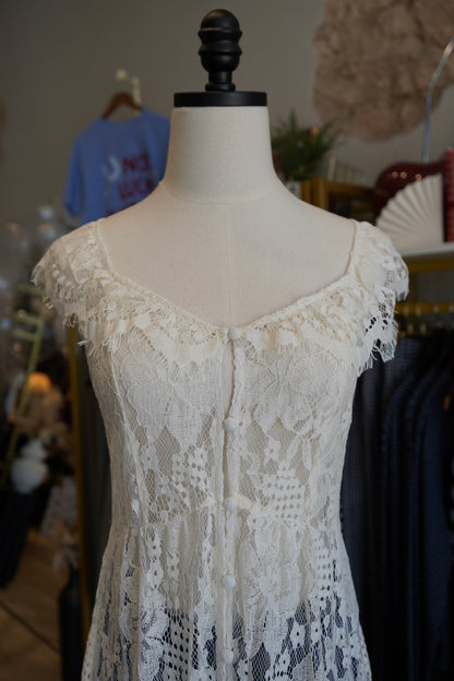 Lillian Lace Maxi Top