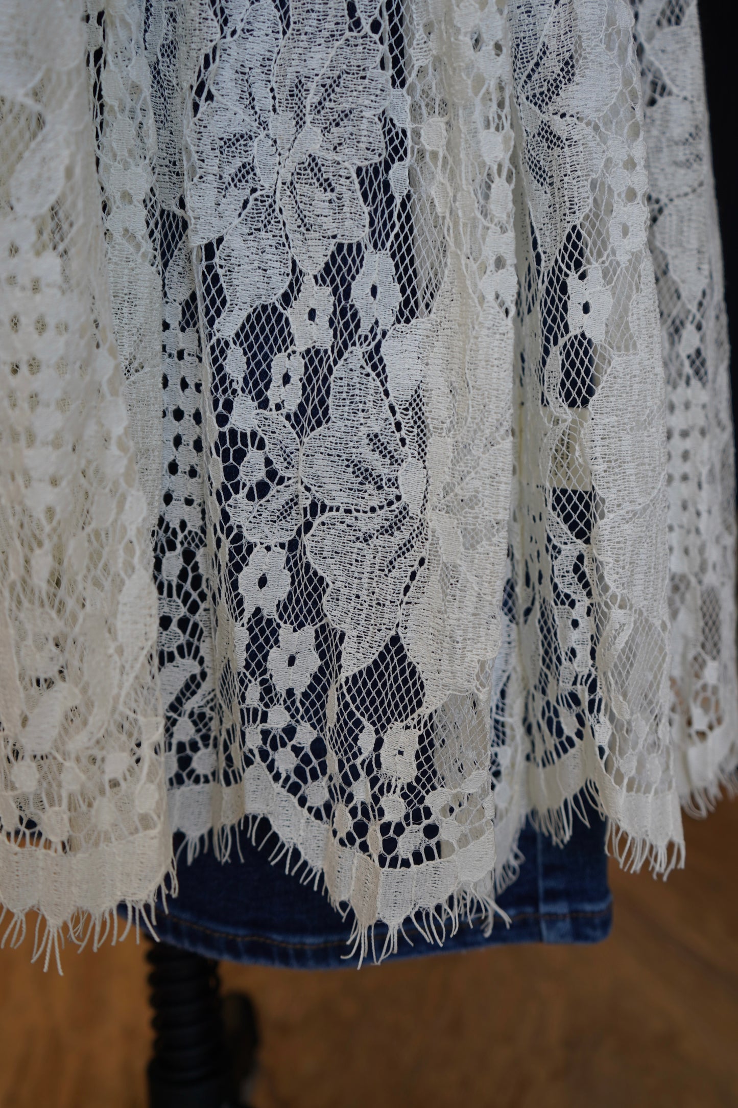 Lillian Lace Maxi Top