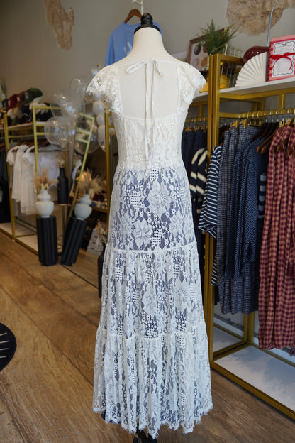 Lillian Lace Maxi Top