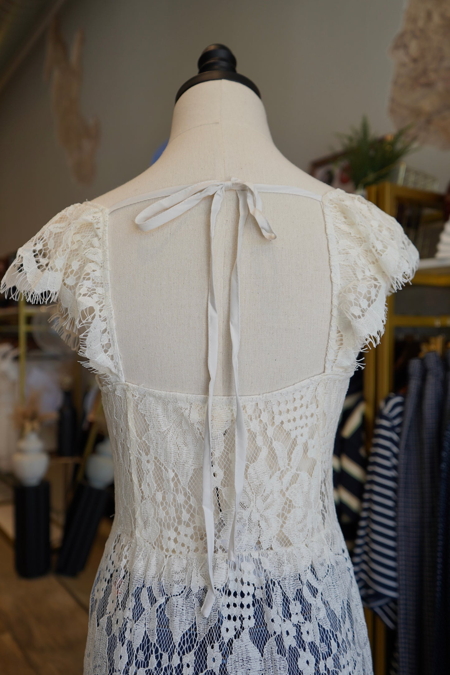 Lillian Lace Maxi Top