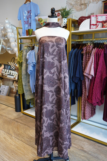 Diana Scarf Maxi Dress