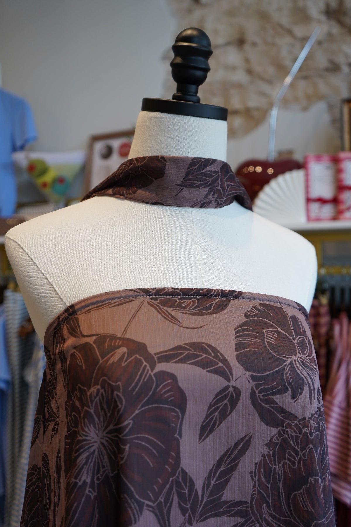 Diana Scarf Maxi Dress