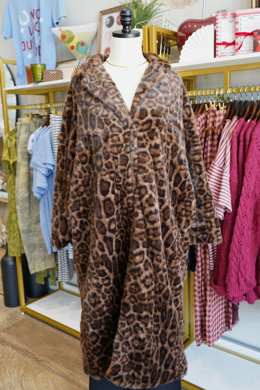 Trixie Long Faux Fur Coat