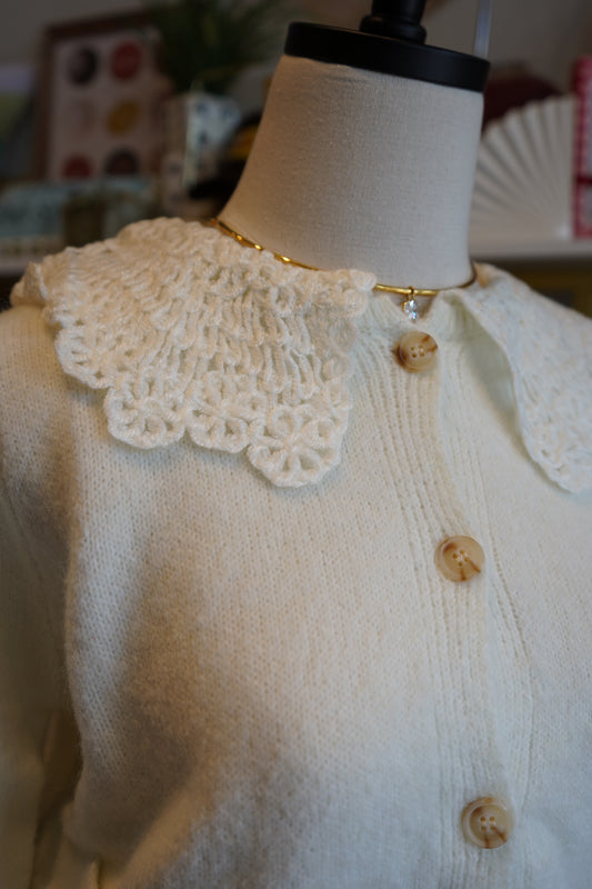 Nora Lace Collar Cardigan