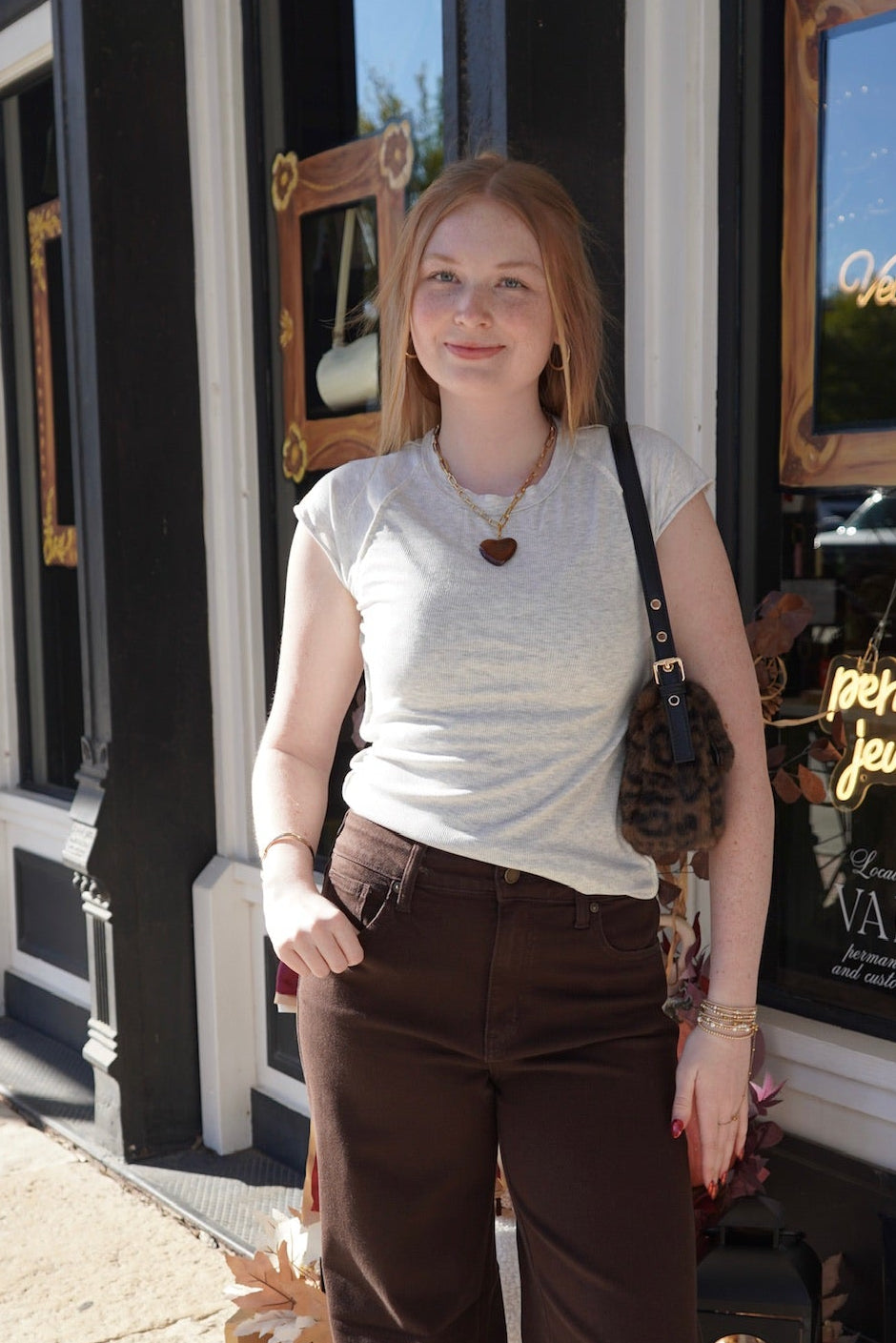 Allie Fitted Short Sleeve Tee