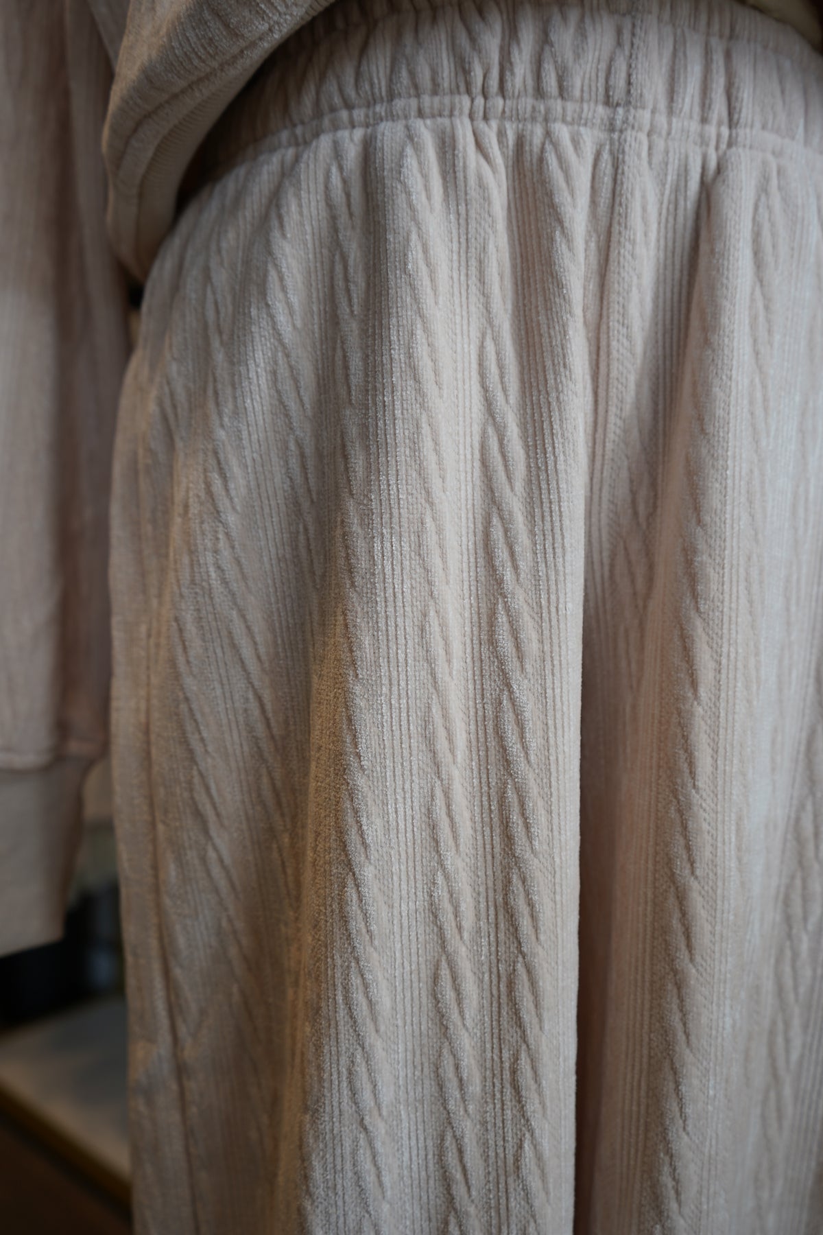 Tay Groove-Track Textured Lounge Pants