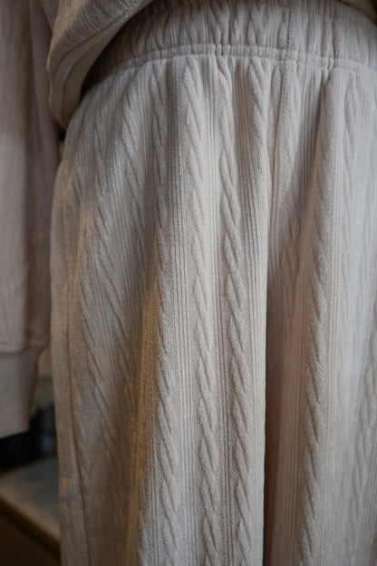 Tay Groove-Track Textured Lounge Pants
