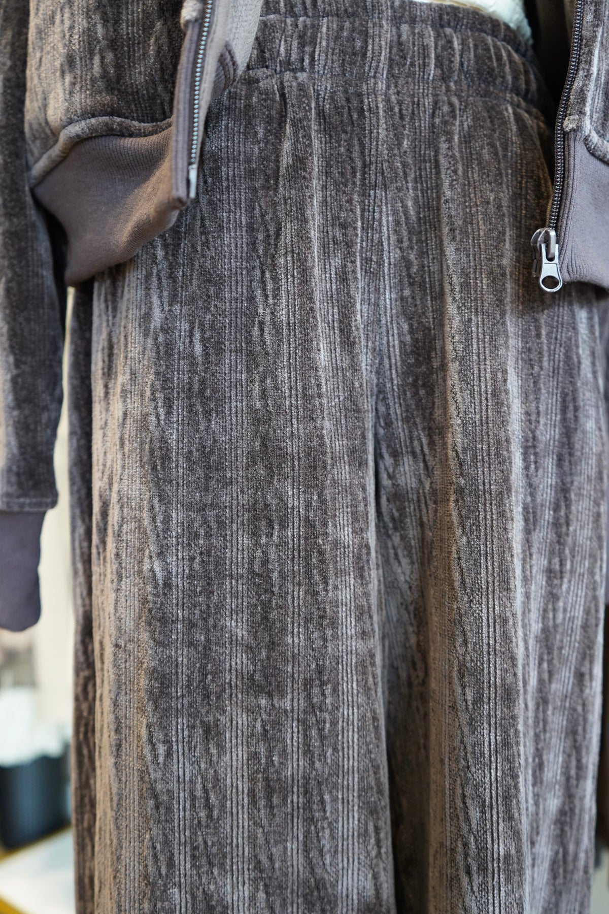 Tay Groove-Track Textured Lounge Pants