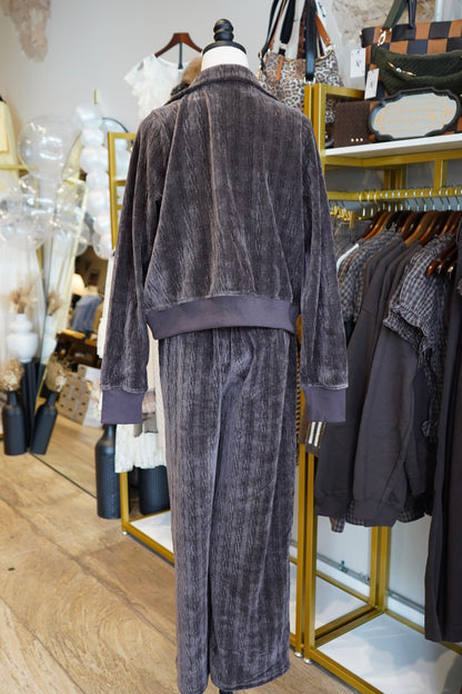 Tay Groove-Track Textured Lounge Pants