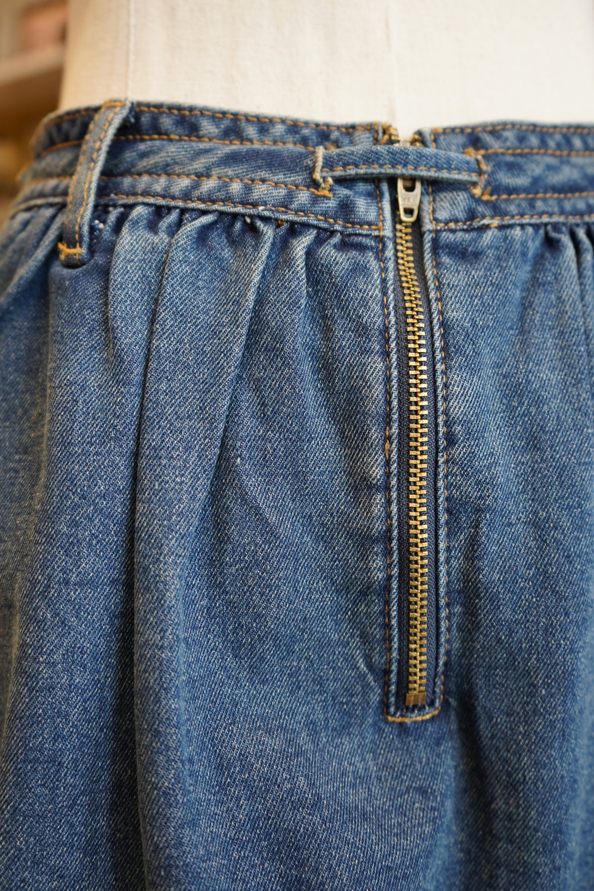 Sutton Denim Bubble Skirt