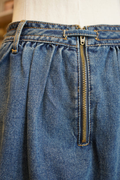 Sutton Denim Bubble Skirt