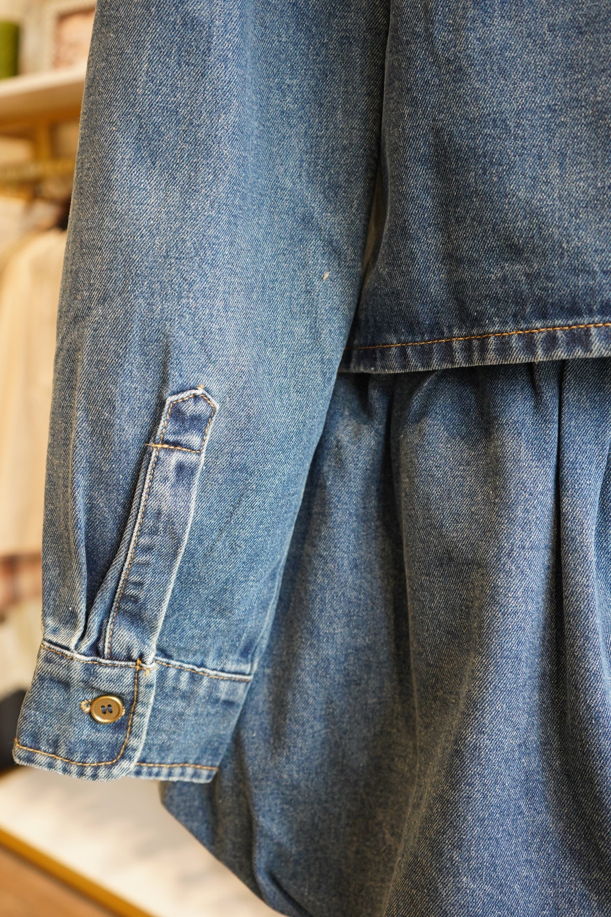 Sutton Cropped Denim Jacket
