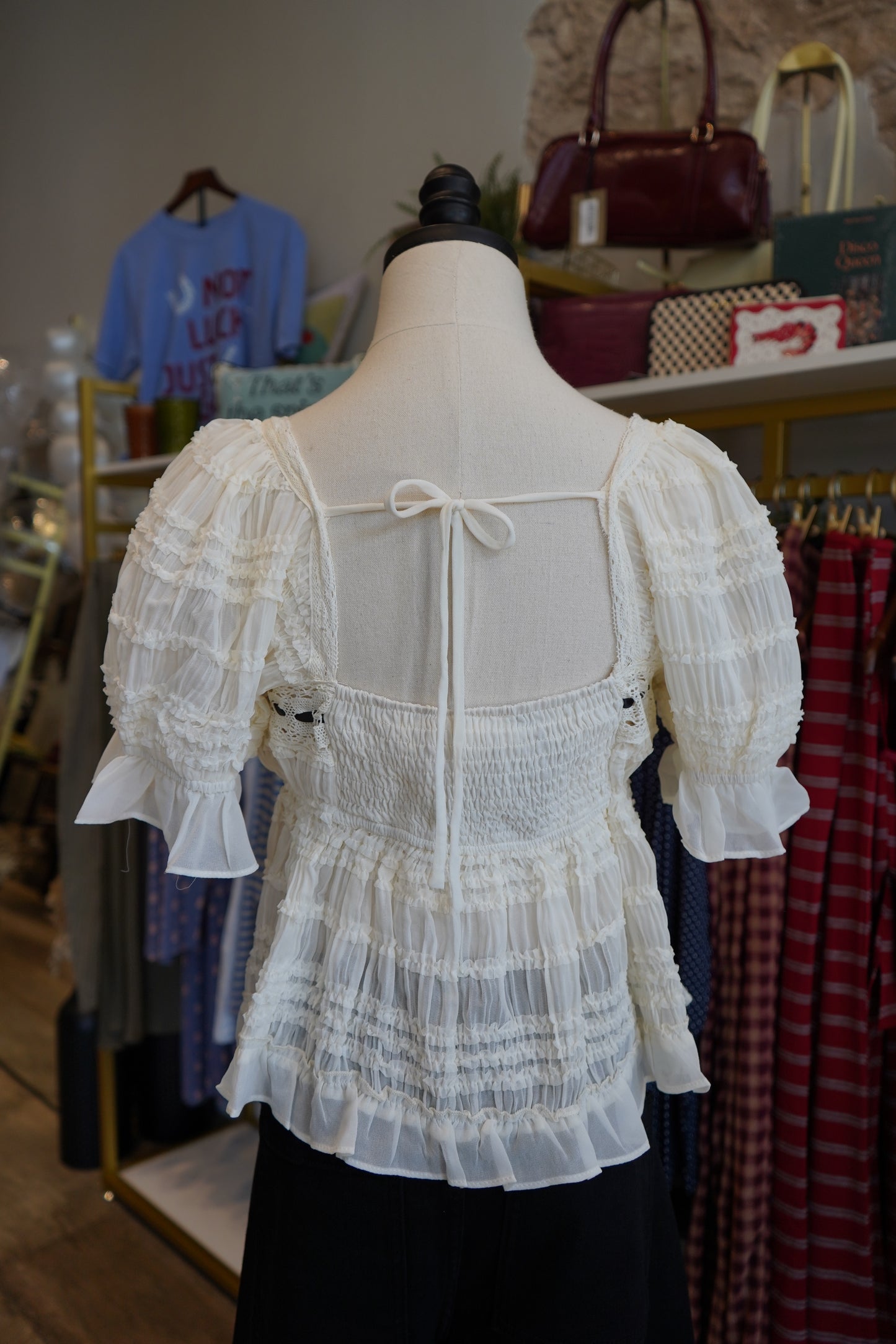 Dolly Puff Sleeve Blouse
