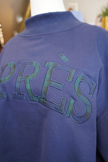 Après Oversized Mock Neck Sweatshirt