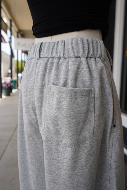 Jenna Sweatpant Barrel Trousers