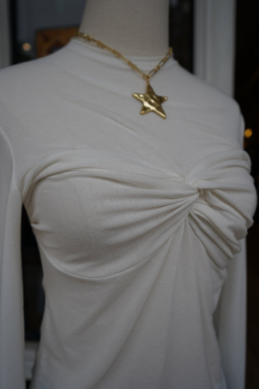 Maddi Ruched Long Sleeve